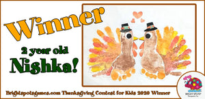 Thanksgiving Contest for Kids 2020 Winner!