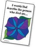 Memory Garden <br> Bereavement Healing Sentence Completion Card Game