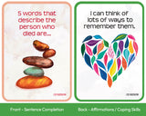 Memory Garden <br> Bereavement / Healing <br> Sentence Completion Flash Card Game