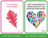 Memory Garden <br> Bereavement / Healing <br> Sentence Completion Flash Card Game