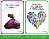 Memory Garden <br> Bereavement / Healing <br> Sentence Completion Flash Card Game
