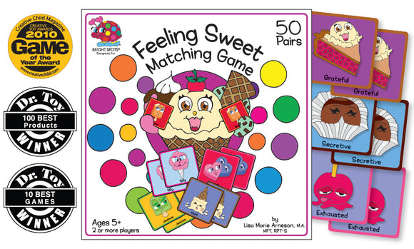 Play Therapy Matching Game - Feelings in the Wild – Bright Spots, LLC
